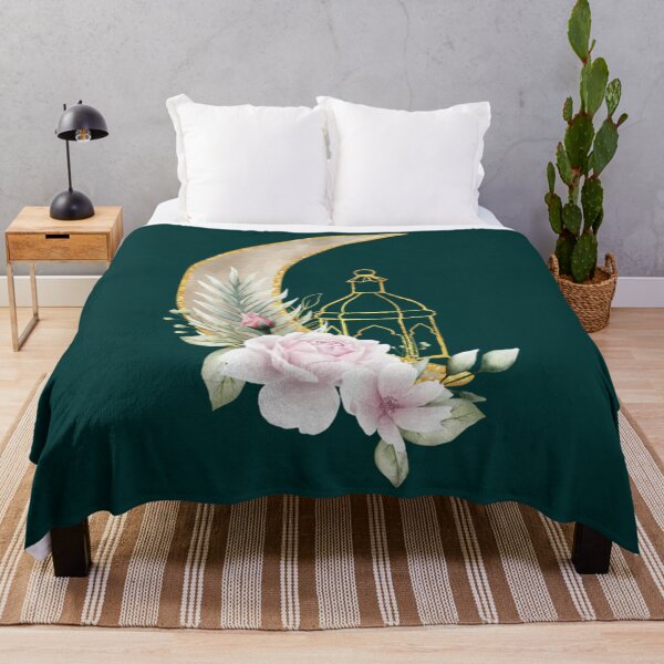 Item preview, Crescent Moon with Flower and Lantern designed and sold by mirmeldesigns4.