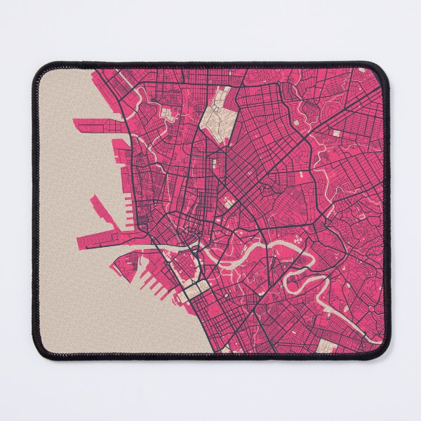 Item preview, Manila City Map of the Philippines  - Blossom designed and sold by deMAP.