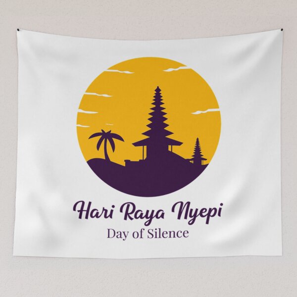 Item preview, Hari Raya Nyepe_s silence day designed and sold by mirmeldesigns4.