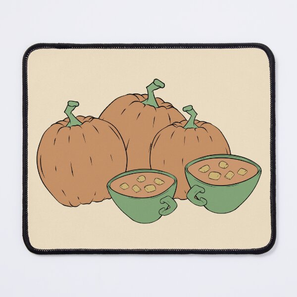 Item preview, Fall Pumpkin Soup with Croutons designed and sold by CreativeDraws42.