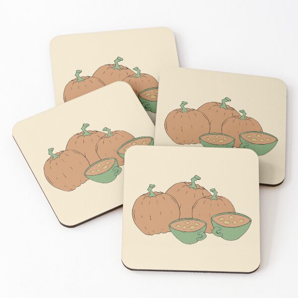 Item preview, Fall Pumpkin Soup with Croutons designed and sold by CreativeDraws42.