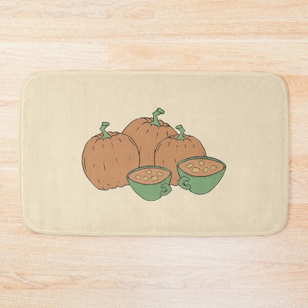 Item preview, Fall Pumpkin Soup with Croutons designed and sold by CreativeDraws42.