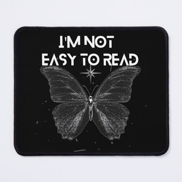 Item preview, Original and provocative butterfly and message with a touch of mystery designed and sold by Womdesign.