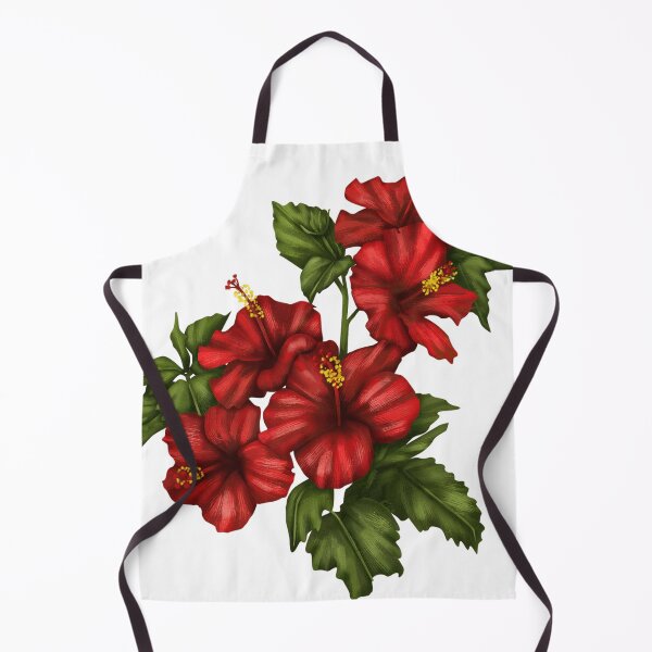 Item preview, Red tropical flowers designed and sold by LIDYN.