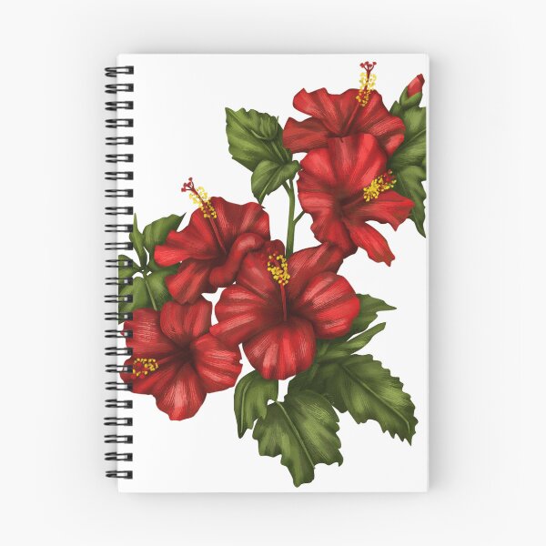 Item preview, Red tropical flowers designed and sold by LIDYN.