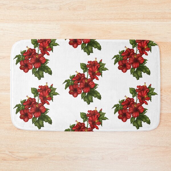 Item preview, Red tropical flowers designed and sold by LIDYN.