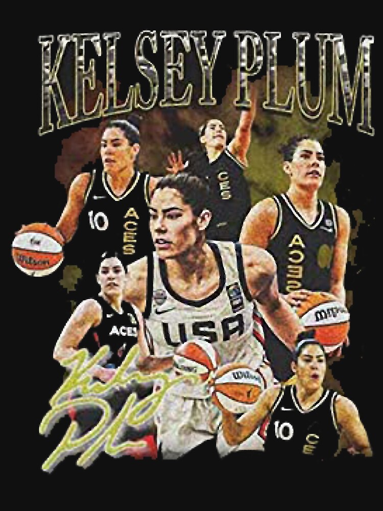 Kelsey Plum Las Vegas Aces Kids T-Shirt for Sale by FauxbackCostore