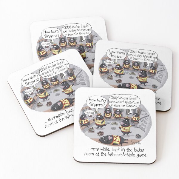Item preview, Whack-a-Mole Concussion designed and sold by wanderingmelon.
