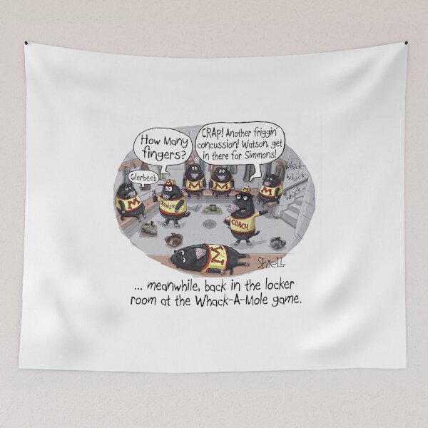 Item preview, Whack-a-Mole Concussion designed and sold by wanderingmelon.