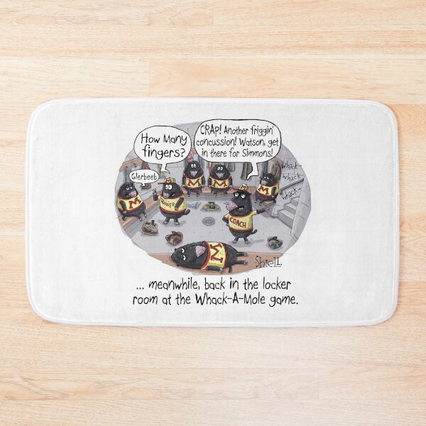 Item preview, Whack-a-Mole Concussion designed and sold by wanderingmelon.