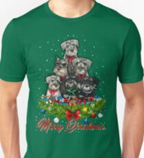 Schnauzer - Merry Christmas Unisex T-Shirt