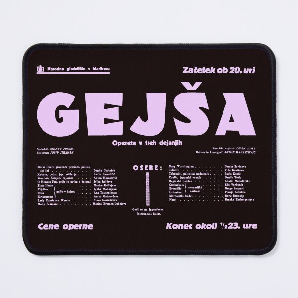 Item preview, GEJSA 2 - Maribor Slovene National Theatre poster designed and sold by BigCreation.