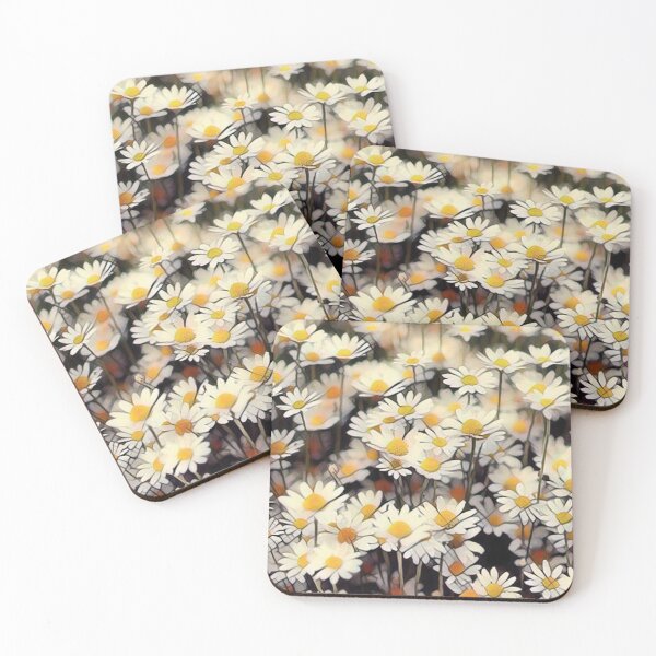 Item preview, Flores Campo de margaridas brancas designed and sold by GirlaineSQ.