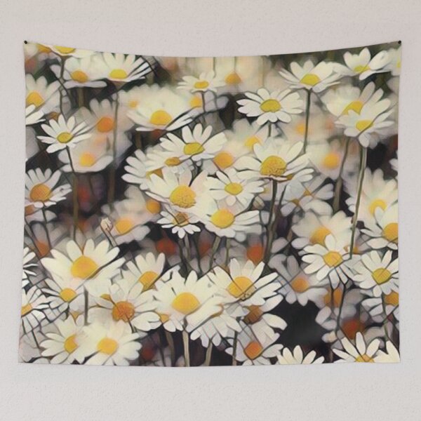 Item preview, Flores Campo de margaridas brancas designed and sold by GirlaineSQ.