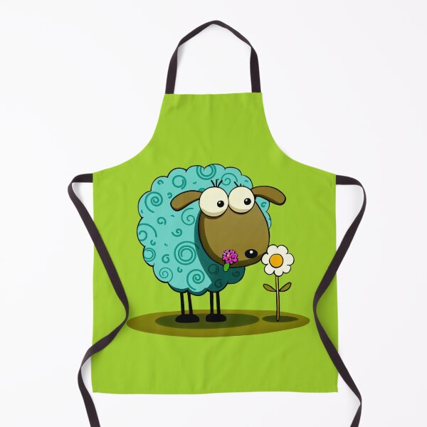 Item preview, Funny Sheep Eats Flower designed and sold by KOTOdesign.
