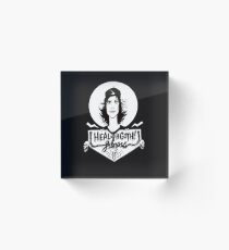 Health Goth Acrylic Block