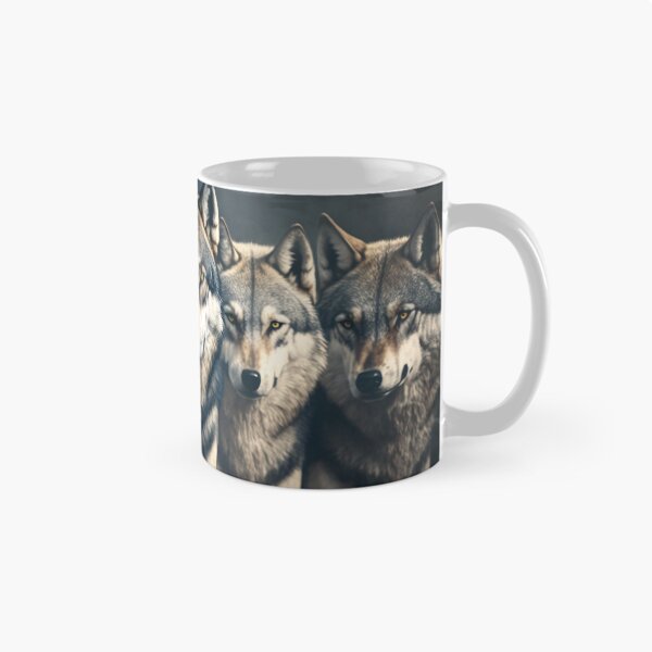 Item preview, Wolfpack In The Mist designed and sold by FunWearVM.