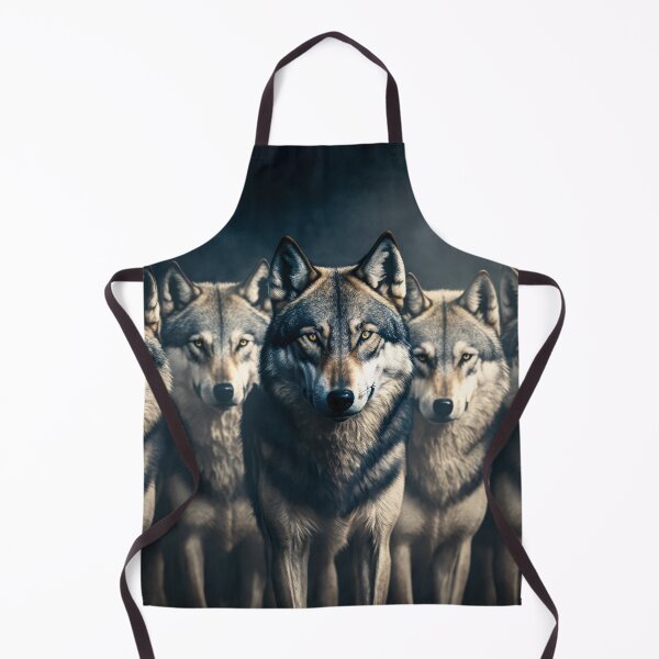 Item preview, Wolfpack In The Mist designed and sold by FunWearVM.