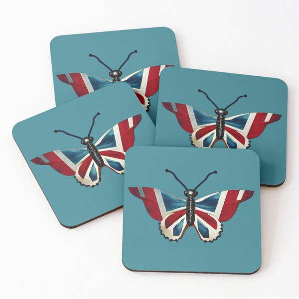 Item preview, Union Jack Butterfly AI Art designed and sold by Artiface.