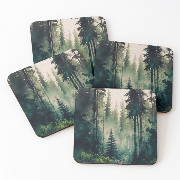 Item preview, Dense Forest Landscape designed and sold by EcoArtLab.