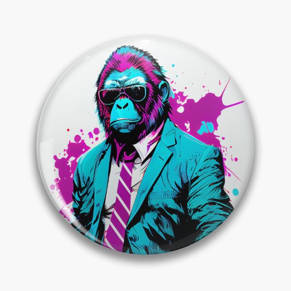 Item preview, serious boss gorilla in a suit designed and sold by ArtificialGenes.