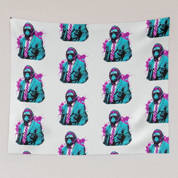 Item preview, serious boss gorilla in a suit designed and sold by ArtificialGenes.