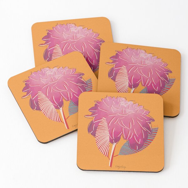 Item preview, Dahlia - 9 Flowers Collection designed and sold by Kathy Lecocq.