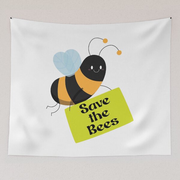 Item preview, Save the Bees designed and sold by iamamiraj.