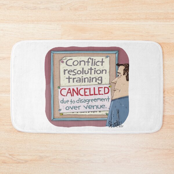 Item preview, Conflict Resolution Cancelled designed and sold by wanderingmelon.