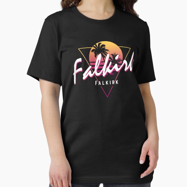 Item preview, Funny 80s Retro Sunset 'Falkirk' Falkirk designed and sold by dinosareforever.