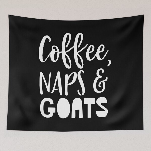 Item preview, Coffe, naps & Goats designed and sold by jazzydevil.