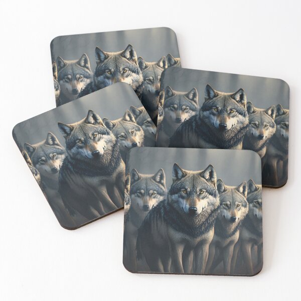 Item preview, Misty Forest Wolfpack  designed and sold by FunWearVM.