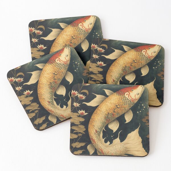 Item preview, Japanese Koi Fish Pond  designed and sold by Vanover Designs.