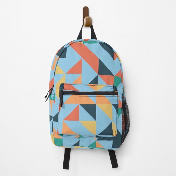 Item preview, Colourful Geometric Colourful Triangle Pattern designed and sold by Trendy-Now.
