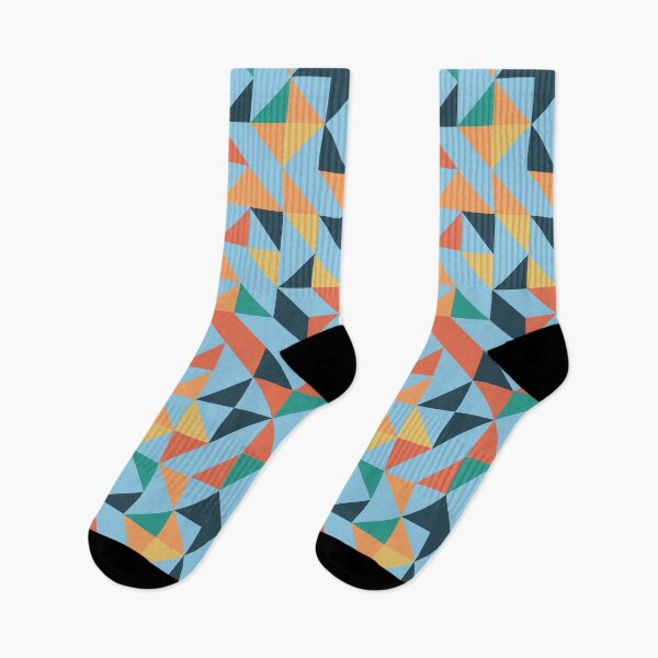 Item preview, Colourful Geometric Colourful Triangle Pattern designed and sold by Trendy-Now.