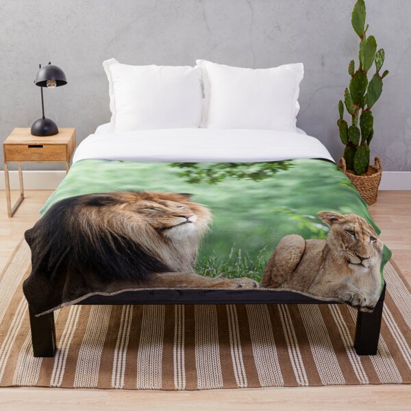 Item preview, Lion and Cub designed and sold by Peeks of Nature.