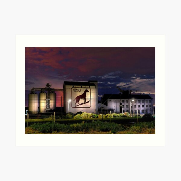 Dingo Flour - Fremantle Western Australia Art Print