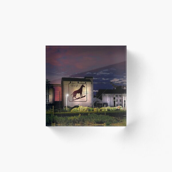 Dingo Flour - Fremantle Western Australia Acrylic Block