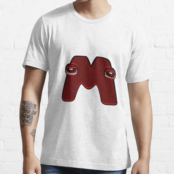  Wondering Letter M Alphabet Lore T-Shirt : Clothing