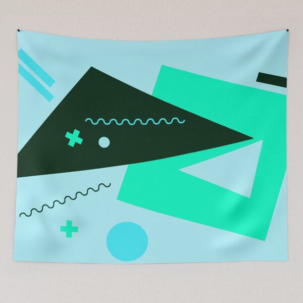 Item preview, Memphis Style Geometric designed and sold by TotallyRetroArt.