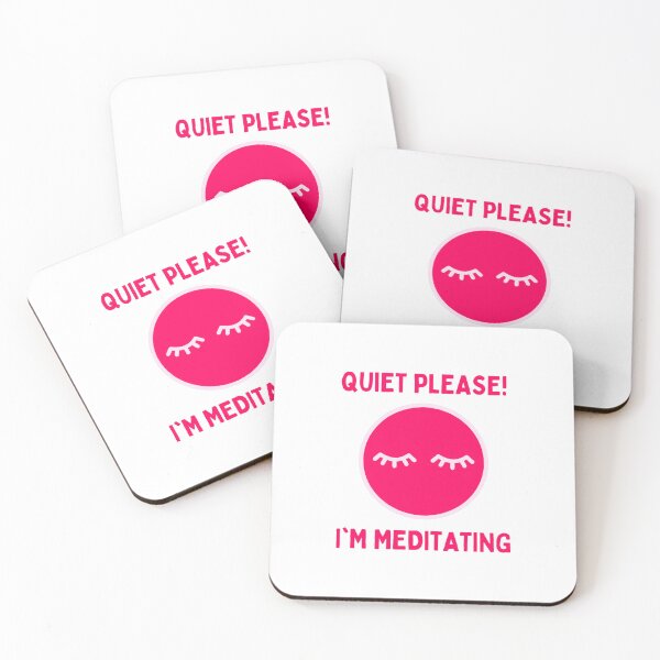 Item preview, Quiet Please I'm Meditating designed and sold by GasconyPassion.