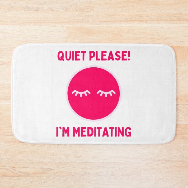 Item preview, Quiet Please I'm Meditating designed and sold by GasconyPassion.