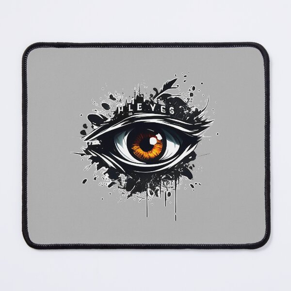Item preview, Human Eye Black and White Sketch (Iris) designed and sold by The-Fox-Hole.