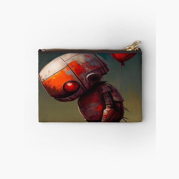 Item preview, A Sad Lonely Lost Robot -Red Balloon #4 designed and sold by Gypsykiss.