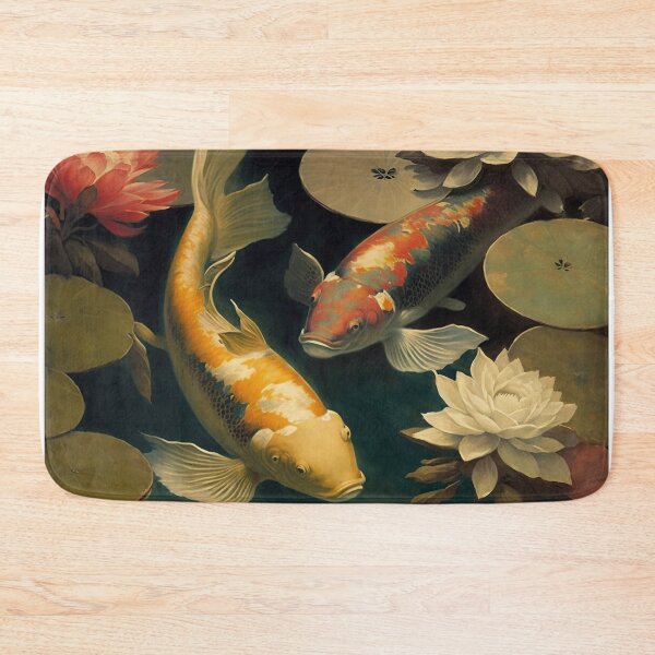 Item preview, Japanese Koi Fish Pond  designed and sold by Vanover Designs.