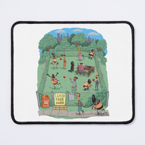 Item preview, LEASH FREE PARK designed and sold by wanderingmelon.