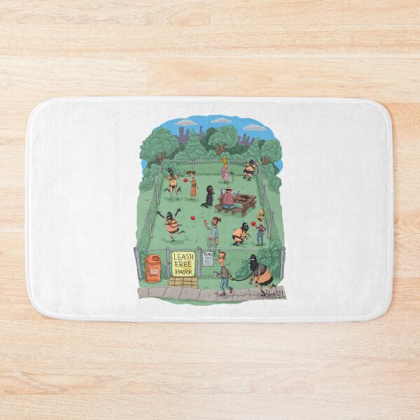 Item preview, LEASH FREE PARK designed and sold by wanderingmelon.