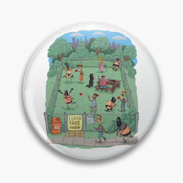Item preview, LEASH FREE PARK designed and sold by wanderingmelon.