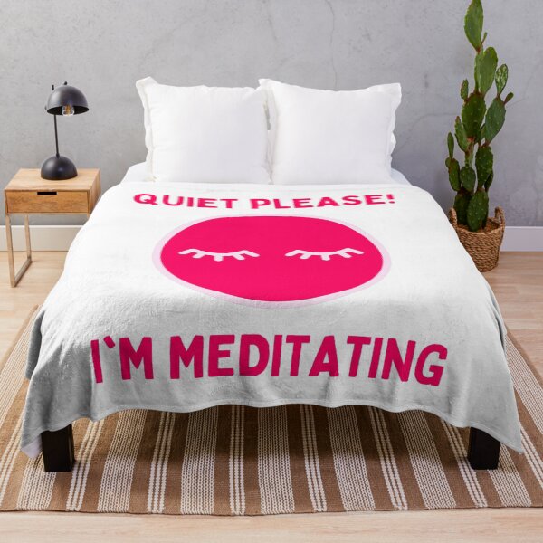 Item preview, Quiet Please I'm Meditating designed and sold by GasconyPassion.