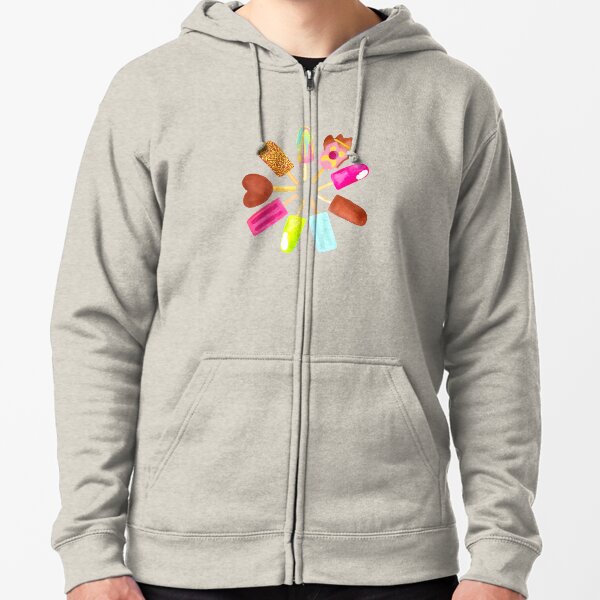 Aussie Ice Creams - NEW - Blue Zipped Hoodie